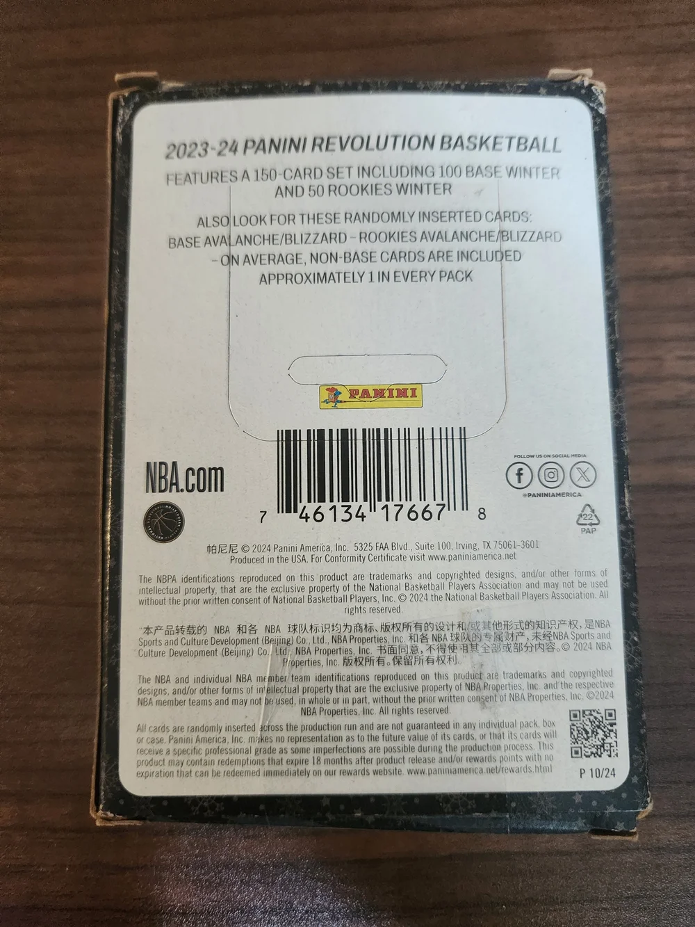 Panini revolution nba